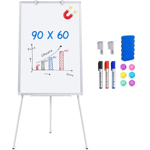 Flipchart whiteboard 90x60cm - whiteboard,