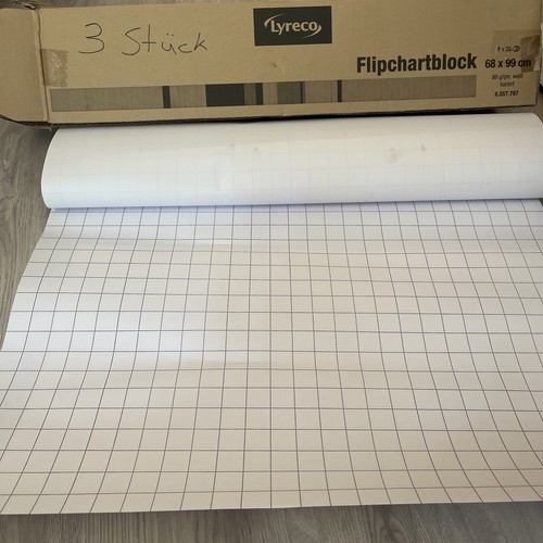 Stück flipchartblock 3 x - flipchartblock,