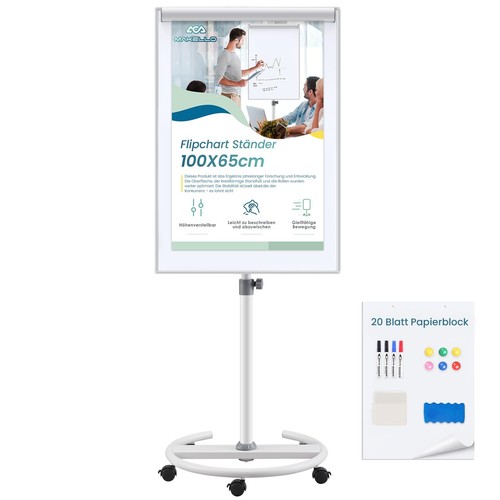 Flipchart ständer 100x65 - flipchart,