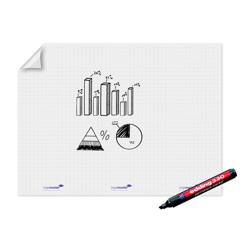 Legamaster flipchart folie - legamaster, flipchart-folie