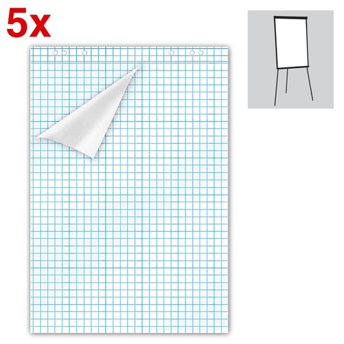 Flipchart papier kariert 5 - flipchart-papier, 67,5