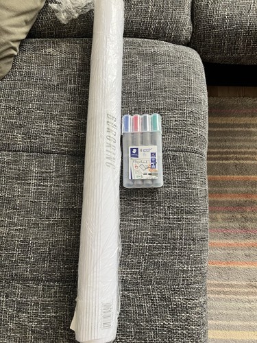 Flipchart papier und - flipchart, stifte