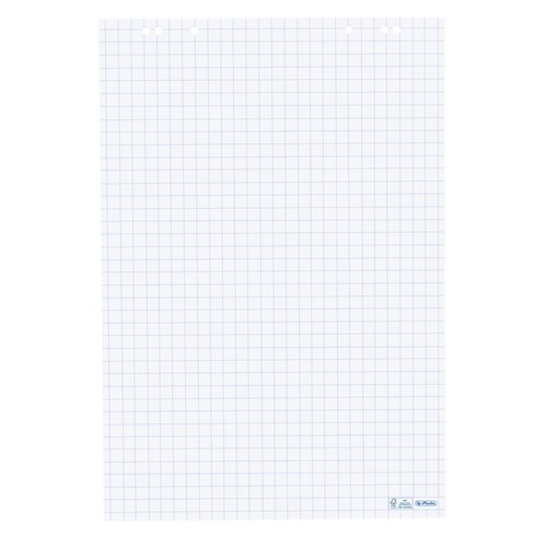 Herlitz flipchartblock kariert - flipchartblock,